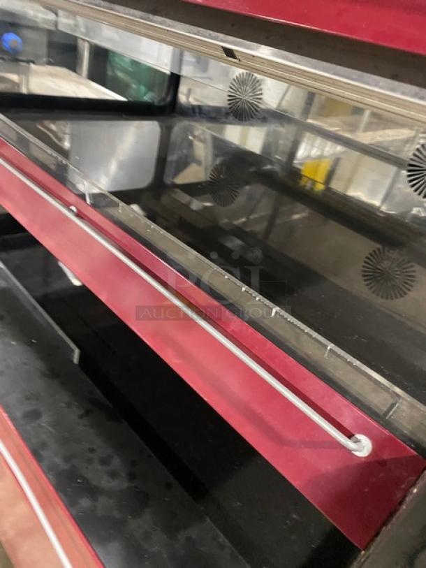 Like New! Flexeserve Nuttall Series Commercial 5 Tier Free Standing Heated Open Grab-N-Go Merchandiser Display Showcase! With Individual Temperature Controlled Tiers! Model: FXZNA10S5S-PR61 SN: 2118026956! 208/240V! On Casters! Working When Removed! - Image 6 of 8