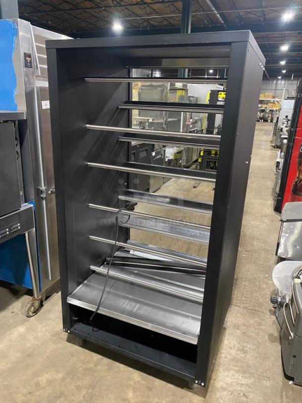 Vulcan Industries Commercial Open Lighted Donut/Bagel Bakery Display Merchandiser Showcase! Model: 1013776! 120V! On Castors! - Image 2 of 5