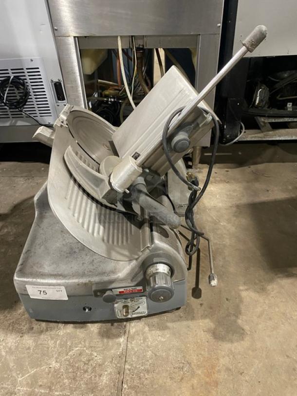 Hobart Commercial Stainless Steel Countertop Meat Slicer! Model: 2712 SN: 56-1207-821! 120V 1 Phase! - Image 1 of 8