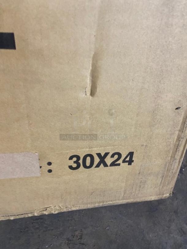 New In The Box! Pantin Commercial Stainless Steel 30x24 Worktable! With Rice Cooker Cut Out! With Double Under Shelf! On Legs! - Image 8 of 8