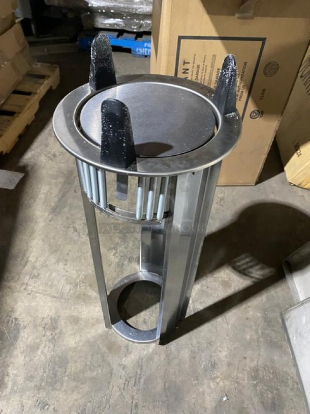 New In The Box! Lakeside Commercial Stainless Steel Unheated Open Drop-In Dish Dispenser! Model: 4009! For 8-1/4" to 9-1/8" Plates! - Image 6 of 6