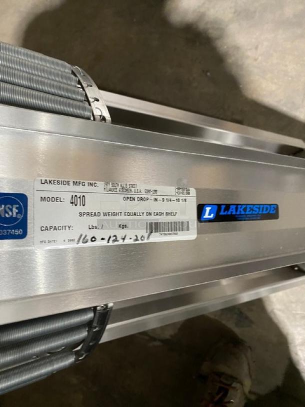 New In The Box! Lakeside Commercial Stainless Steel Unheated Open Drop-In Dish Dispenser! Model: 4010! For 9-1/4" to 10-1/8" Plates! - Image 5 of 5