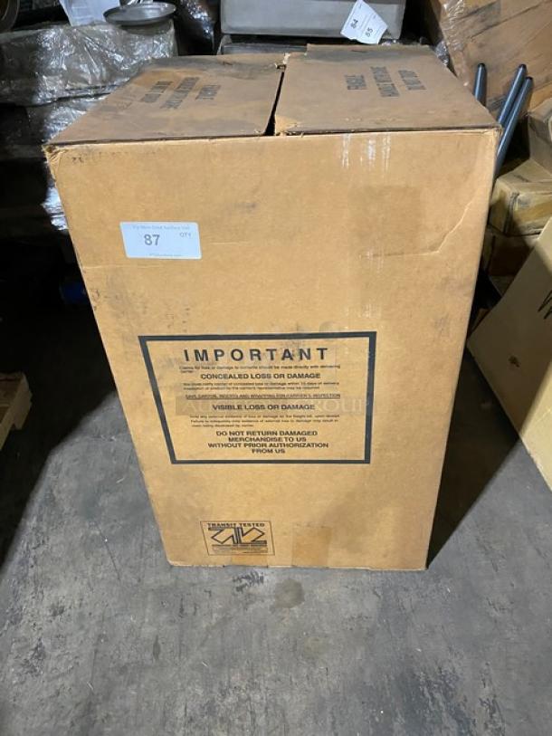 New In The Box! Lakeside Commercial Stainless Steel Unheated Open Drop-In Dish Dispenser! Model: 4010! For 9-1/4" to 10-1/8" Plates! - Image 1 of 5