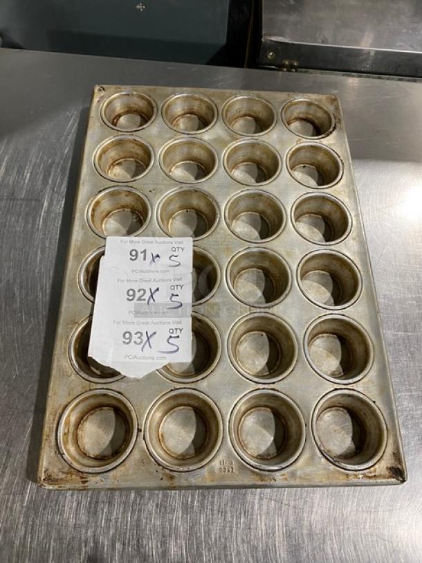 Ekco Commercial 24-Cup Vintage Cupcake/Muffin Pans! 5X Your Bid! - Image 1 of 4