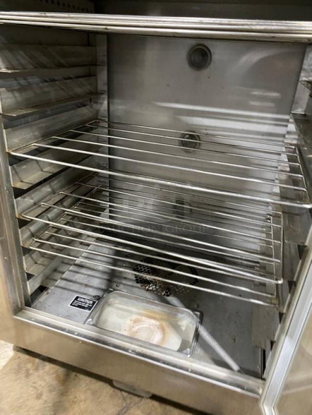 Nu-Vu Subway Style Commercial Stainless Steel Electric Powered Convection Oven & Proofer Combo! With Wire Oven Racks! Model: SUB-123 SN: 00267568060300010001! 120/208V 3+N Phase! On Casters! - Image 7 of 10