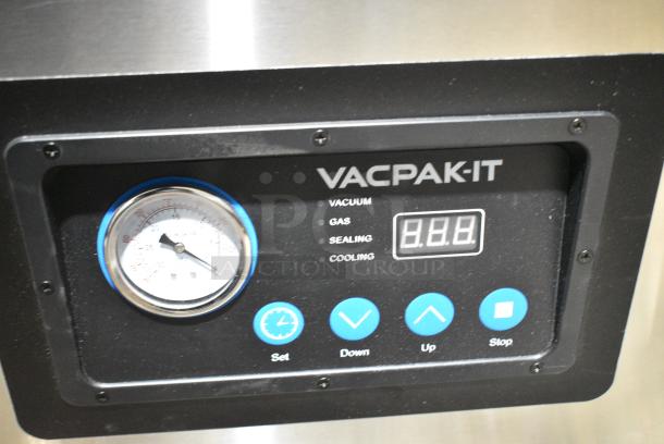 BRAND NEW SCRATCH AND DENT! VacPak-It Stainless Steel Chamber Vacuum Packing Machine. Tested and Working! - Image 3 of 7
