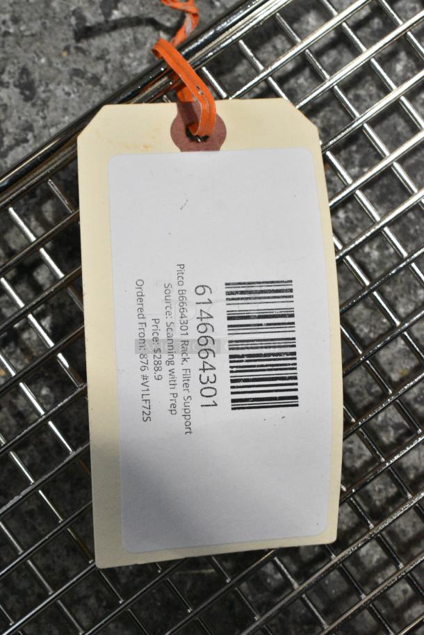 5 BRAND NEW SCRATCH AND DENT! Items Including 6146664301 Pitco B6664301 Rack, Filter Support, 614B6663901 Pitco B6663901 Filter Clip, Pitco A5077706-C Sg 12" Splash Guard, Fry Basket Hanger. 5 Times Your Bid! - Image 5 of 10