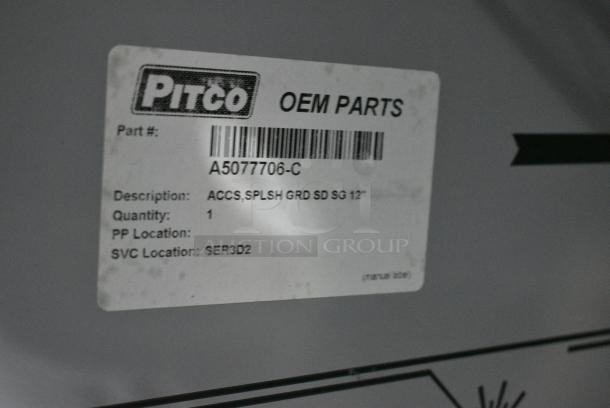 5 BRAND NEW SCRATCH AND DENT! Items Including 6146664301 Pitco B6664301 Rack, Filter Support, 614B6663901 Pitco B6663901 Filter Clip, Pitco A5077706-C Sg 12" Splash Guard, Fry Basket Hanger. 5 Times Your Bid! - Image 10 of 10