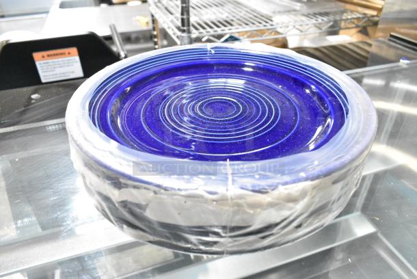 2 BRAND NEW SCRATCH AND DENT! Items Including Tuxton CCA-104 Concentrix 10 1/2" Cobalt China Plate - 12/Case, 303BWNRP16 Acopa 10 1/2" Bright White Narrow Rim Stoneware Plate - 12/Case. 2 Times Your Bid! - Image 1 of 8