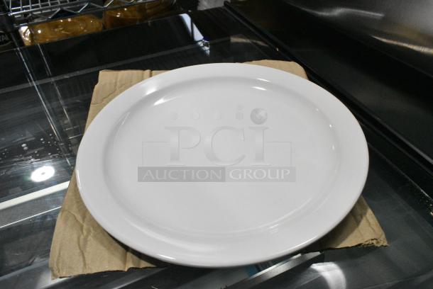 2 BRAND NEW SCRATCH AND DENT! Items Including Tuxton CCA-104 Concentrix 10 1/2" Cobalt China Plate - 12/Case, 303BWNRP16 Acopa 10 1/2" Bright White Narrow Rim Stoneware Plate - 12/Case. 2 Times Your Bid! - Image 6 of 8