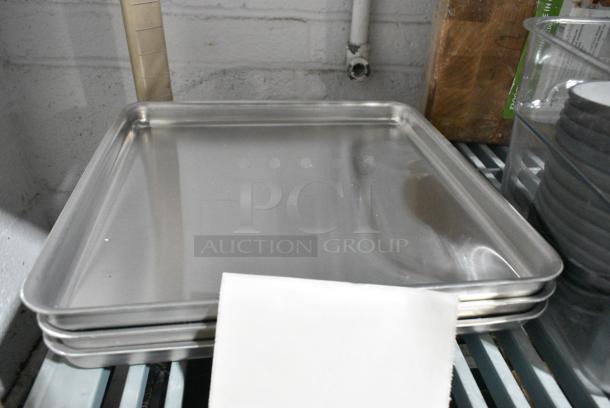 13 BRAND NEW SCRATCH AND DENT! Items Including 6 Amber Colored Drop In Bins, 3 Spoodles, 3 124SQ1210 American Metalcraft SQ1210 12" x 12" x 1" Square Deep Dish Pizza Pan. 13 Times Your Bid! - Image 5 of 6