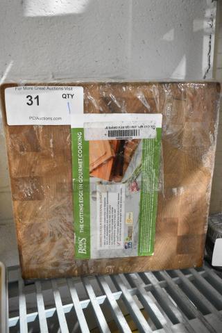 BRAND NEW SCRATCH AND DENT! John Boos Wooden Cutting Board.