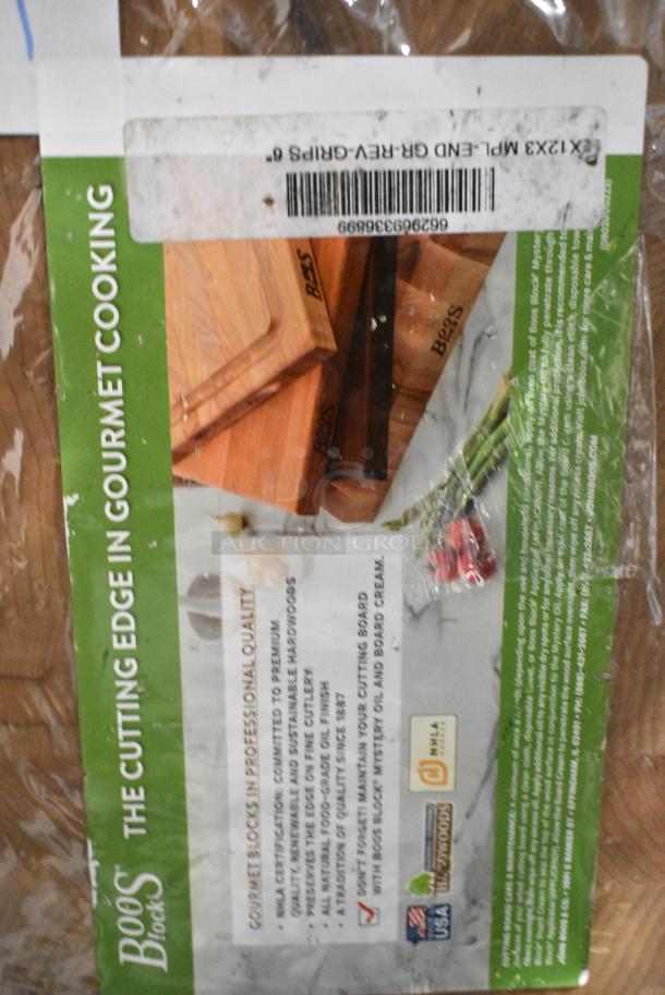 BRAND NEW SCRATCH AND DENT! John Boos Wooden Cutting Board. - Image 3 of 3