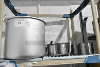3 BRAND NEW SCRATCH AND DENT! Items Including Popcorn Machine Kettle, 88556930NC Town 56930NC 92 Cup (46 Cup Raw) Aluminum Rice Cooker Pot, Fryer Batter Form. 3 Times Your Bid!