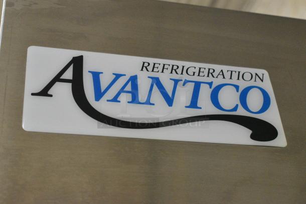 BRAND NEW SCRATCH AND DENT! 2023 Avantco 447AP49F 55 3/8" Stainless Steel Solid Door Reach-In Freezer. 115 Volts, 1 Phase. Tested and Working! - Image 2 of 6