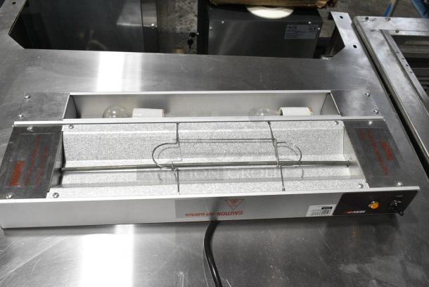 BRAND NEW SCRATCH AND DENT! ServIt 423SW24TLCPA 24" Lighted Strip Warmer with Single Toggle Control and Cord - 120 Volts, 1 Phase. - Image 1 of 5