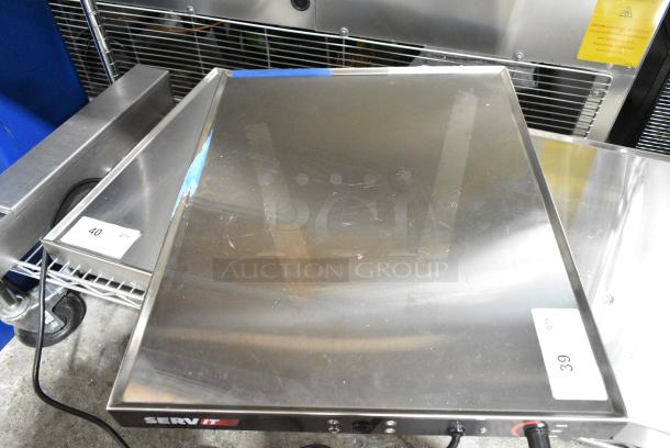BRAND NEW SCRATCH AND DENT! 2024 ServIt 423HSW2024 24" Stainless Steel Heated Shelf Warmer. 120 Volts, 1 Phase. - Image 5 of 6