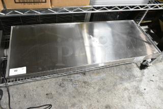 BRAND NEW SCRATCH AND DENT! 2024 ServIt 423HSW2048 48" Stainless Steel Heated Shelf Warmer. 120 Volts, 1 Phase.