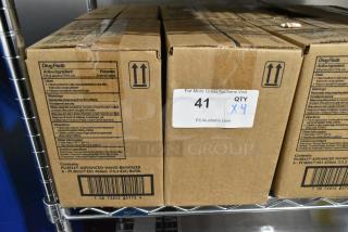 4 BRAND NEW SCRATCH AND DENT! Boxes of 6 Purell 1450-06 Advanced Hand Sanitizer Bottles. 4 Times Your Bid!