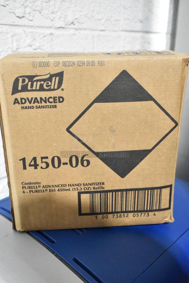 4 BRAND NEW SCRATCH AND DENT! Boxes of 6 Purell 1450-06 Advanced Hand Sanitizer Bottles. 4 Times Your Bid! - Image 2 of 2