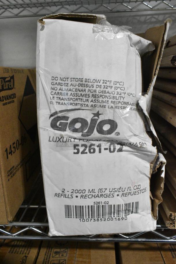 2 BRAND NEW SCRATCH AND DENT! Boxes of 2 GoJo 5261-02 Hand Cleaner Refills. 2 Times Your Bid! - Image 1 of 2