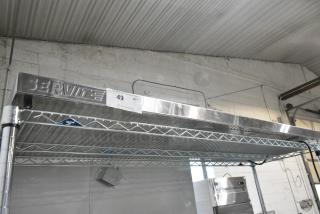 BRAND NEW SCRATCH AND DENT! 2024 ServIt 423HSW2060 60" Stainless Steel Heated Shelf Warmer. 120 Volts, 1 Phase.