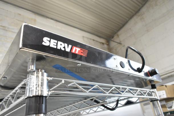 BRAND NEW SCRATCH AND DENT! 2024 ServIt 423HSW2060 60" Stainless Steel Heated Shelf Warmer. 120 Volts, 1 Phase. - Image 3 of 5