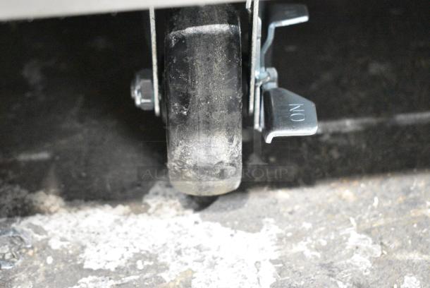 BRAND NEW SCRATCH AND DENT! 2024 Avantco 178SSUD1R 44" Stainless Steel Extra Deep Undercounter Refrigerator on Commercial Casters. 115 Volts, 1 Phase. Tested and Working! - Image 3 of 5