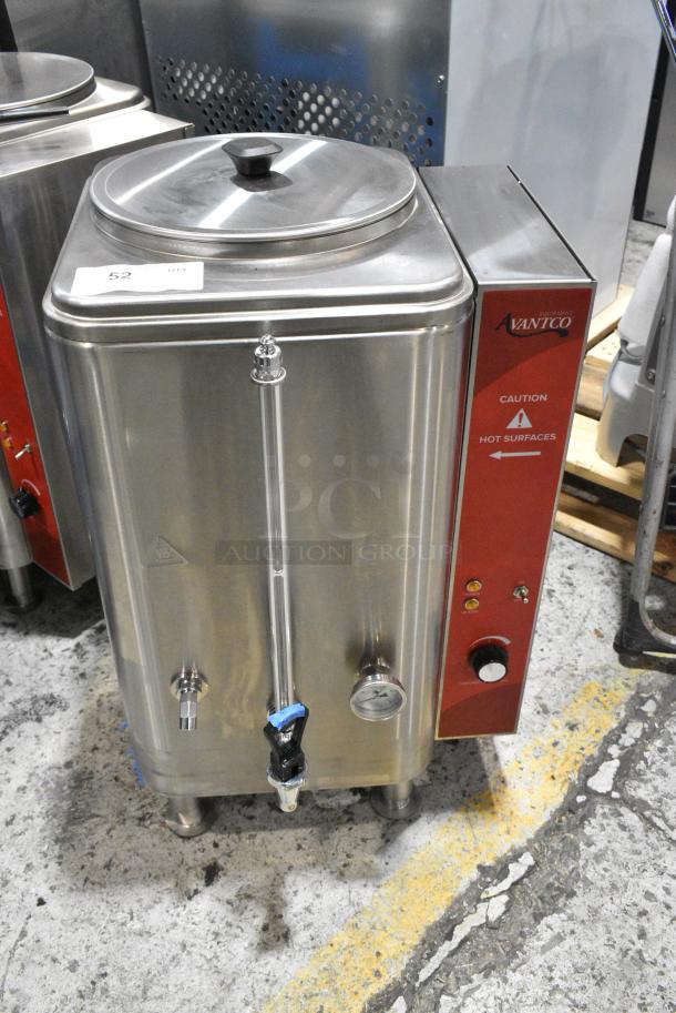 BRAND NEW SCRATCH AND DENT! 2024 Avantco 177HWD15 15 Gallon Bulk Hot Water Dispenser . 120 Volts, 1 Phase. - Image 1 of 6