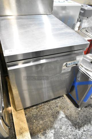 BRAND NEW SCRATCH AND DENT! 2024 Avantco 178TUC27R Stainless Steel 27" Undercounter Refrigerator on Commercial Casters. 115 Volts, 1 Phase. Tested and Powers On But Does Not Get Cold