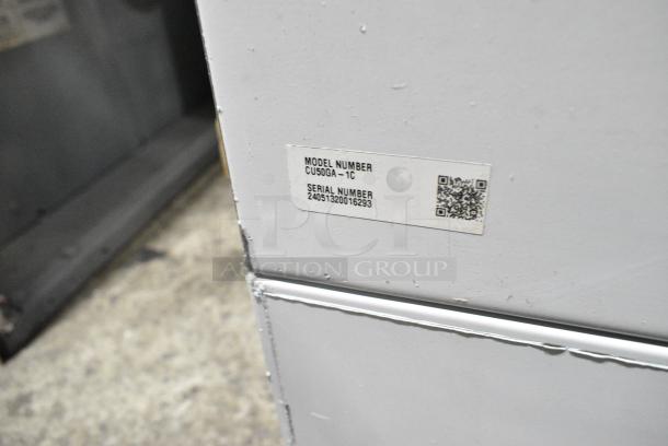 BRAND NEW SCRATCH AND DENT! 2024 Scotsman CU50GA-1C Undercounter Gourmet Cube Ice Machine - 65 lb. 115 Volts, 1 Phase. - Image 10 of 12