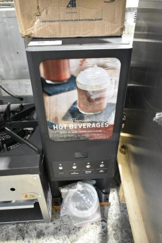 BRAND NEW SCRATCH AND DENT! 2023 Avantco 177PBD3 Powdered Cappuccino / Hot Chocolate Machine with Three 3.7 lb. Hoppers - 120 Volts, 1 Phase.
