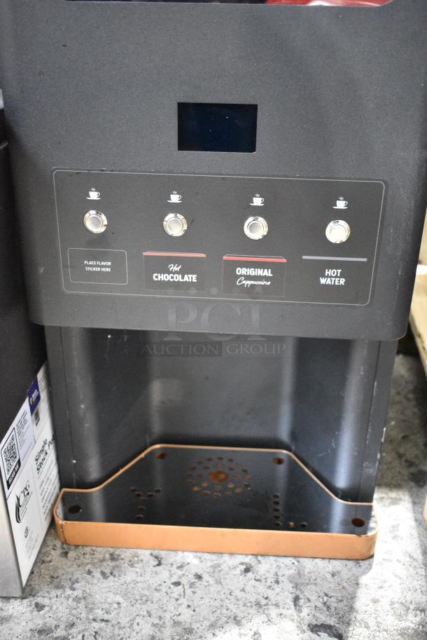 BRAND NEW SCRATCH AND DENT! 2023 Avantco 177PBD3 Powdered Cappuccino / Hot Chocolate Machine with Three 3.7 lb. Hoppers - 120 Volts, 1 Phase. - Image 4 of 6