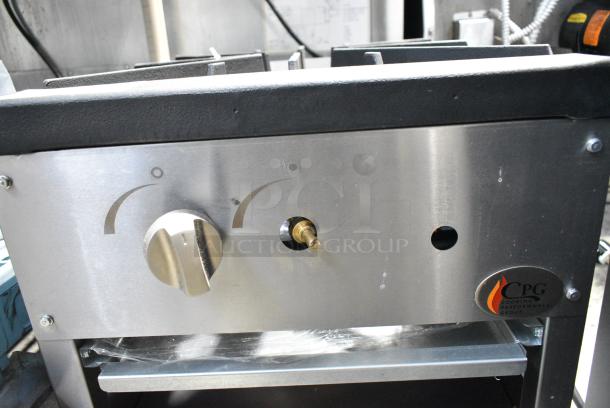 BRAND NEW SCRATCH AND DENT! Cooking Performance Group CPG-SP-18-N Natural Gas Stock Pot Range - 80,000 BTU - Image 5 of 6
