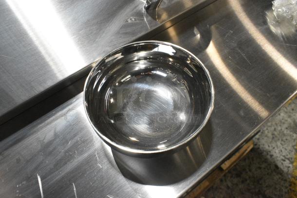 BRAND NEW SCRATCH AND DENT! Box of 13 SDWB45 American Metalcraft SDWB45 10 oz. Round Double Wall Stainless Steel Serving Bowl - Image 4 of 5