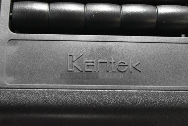 BRAND NEW SCRATCH AND DENT! Kantek Black Poly Folding Stool - Image 3 of 4
