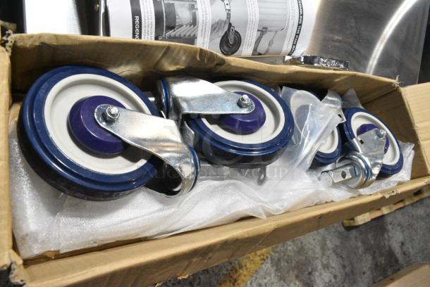 BRAND NEW SCRATCH AND DENT! Lot of 4 Commercial Casters - Image 2 of 4