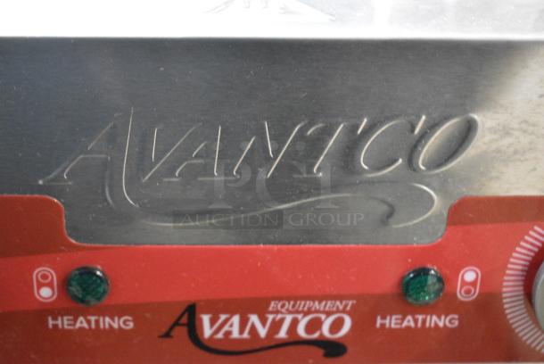 BRAND NEW SCRATCH AND DENT! Avantco 177EB202F2BM Double Burner Solid Top Stainless Steel Portable Electric Front-to-Back Hot Plate. 240 Volts, 1 Phase. - Image 4 of 6