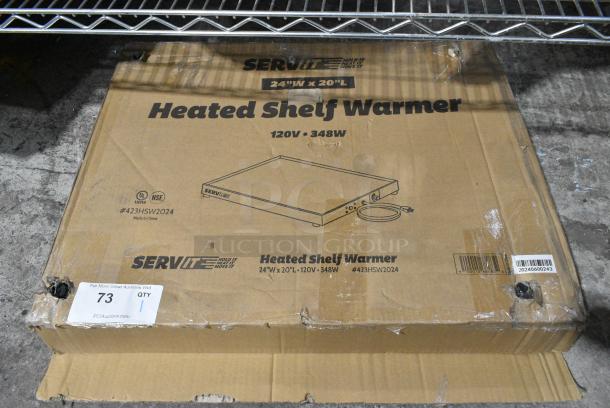 BRAND NEW SCRATCH AND DENT! 2024 ServIt 423HSW2024 24" Stainless Steel Heated Shelf Warmer. 120 Volts, 1 Phase. - Image 2 of 3