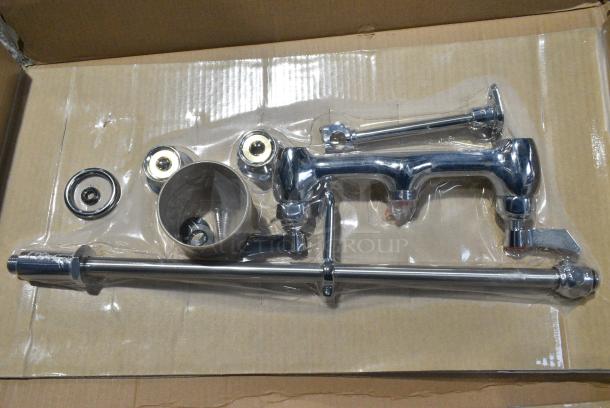 BRAND NEW SCRATCH AND DENT! Waterloo 750prw8x 1.15 GPM Wall-Mounted Pre-Rinse Faucet with 8" Centers - Image 4 of 4
