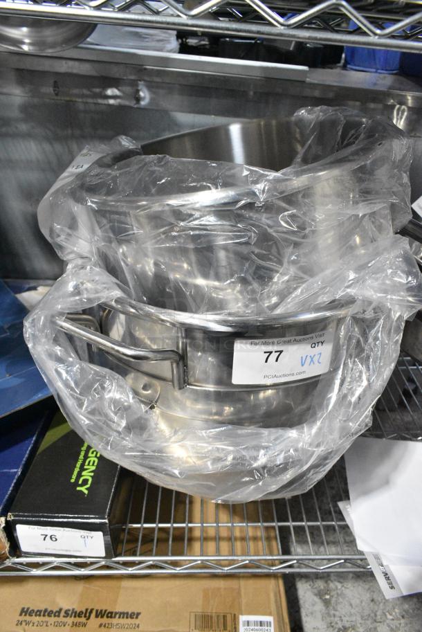 2 BRAND NEW SCRATCH AND DENT! Items Including 190HCM20MB 20 Qt. Stainless Steel Mixing Bowl and 541PCM30BOWL Main Street Equipment 541PCM30BOWL 30 Qt. Stainless Steel Bowl for CMIX30. 2 Times Your Bid! - Image 3 of 10