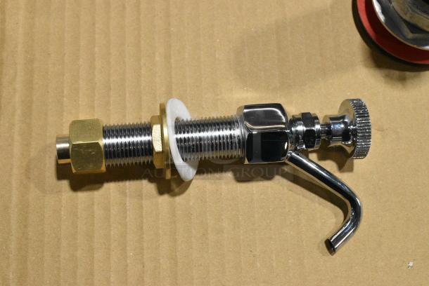 2 BRAND NEW SCRATCH AND DENT! Items Including 510B228201 T&S B-2282-01 7" Dipper Well Bowl and Faucet Set and Pusher. 2 Times Your Bid! - Image 9 of 11