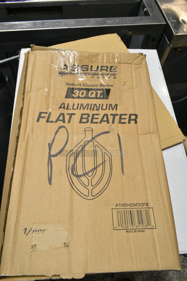 2 BRAND NEW SCRATCH AND DENT! 190HCIM30FB Aluminum Flat Beater for 30 Qt. Bowls. 2 Times Your Bid! - Image 3 of 5