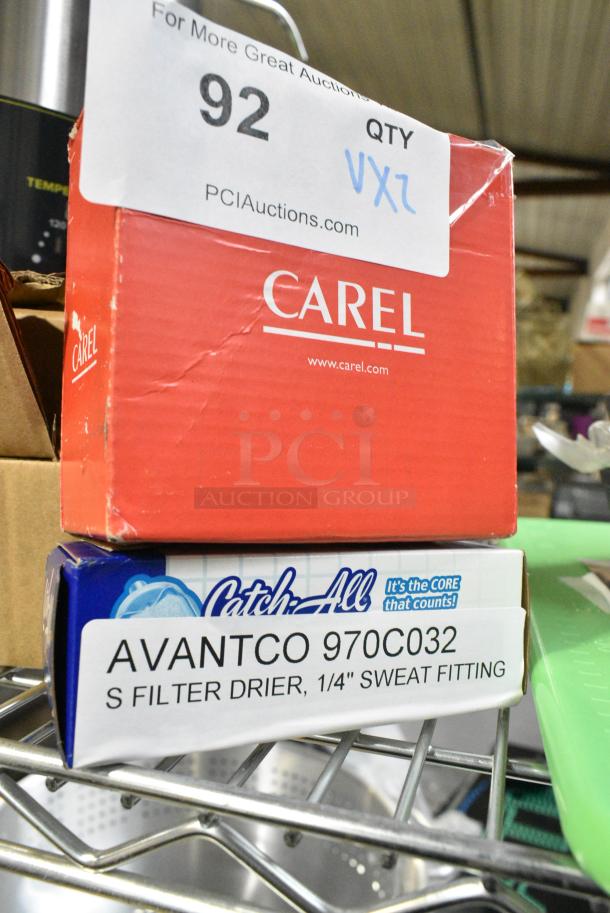 2 BRAND NEW SCRATCH AND DENT! Items Including PZTIS1E1G5 Avantco Controller for ADC-GEL Series and Catch-all C-032-S Refrigerant Filter Drier. 2 Times Your Bid! - Image 1 of 9