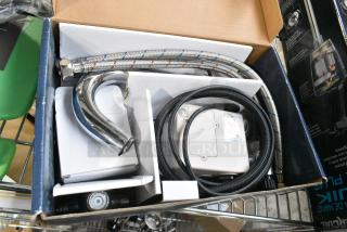 BRAND NEW SCRATCH AND DENT! 750EFDMHS Waterloo Deck Mount Chrome Hands-Free Sensor Faucet with 4 3/4" Gooseneck Spout and Concealed Sensor
