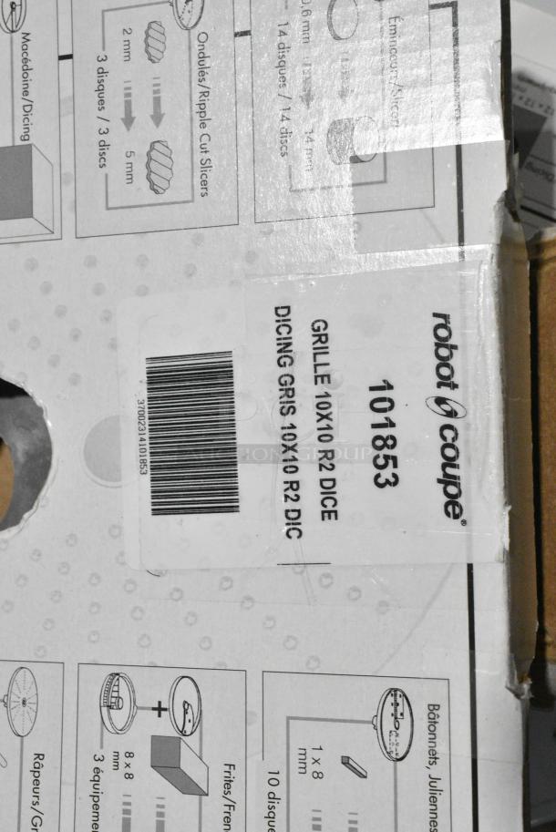 2 BRAND NEW SCRATCH AND DENT! Items Including Robot Coupe 101853 3/8" Dicing Grid and Robot Coupe 29334W 3/8" Slicing Disc. 2 Times Your Bid! - Image 5 of 7