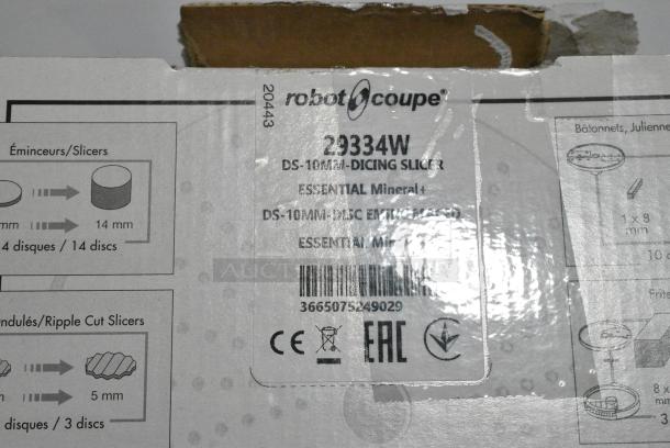 2 BRAND NEW SCRATCH AND DENT! Items Including Robot Coupe 101853 3/8" Dicing Grid and Robot Coupe 29334W 3/8" Slicing Disc. 2 Times Your Bid! - Image 7 of 7