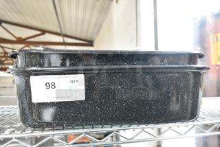 BRAND NEW SCRATCH AND DENT! Set of 2 1127625 Roasting Pan.