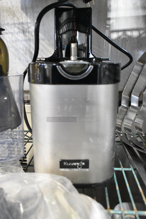 5 BRAND NEW SCRATCH AND DENT! Items Including Poly Pitcher, Kuvings CS700 Stainless Steel Masticating Juicer with Extra Topset - 120V, 200W. 5 Times Your Bid! - Image 2 of 5
