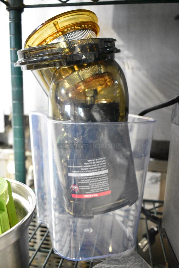 5 BRAND NEW SCRATCH AND DENT! Items Including Poly Pitcher, Kuvings CS700 Stainless Steel Masticating Juicer with Extra Topset - 120V, 200W. 5 Times Your Bid! - Image 4 of 5